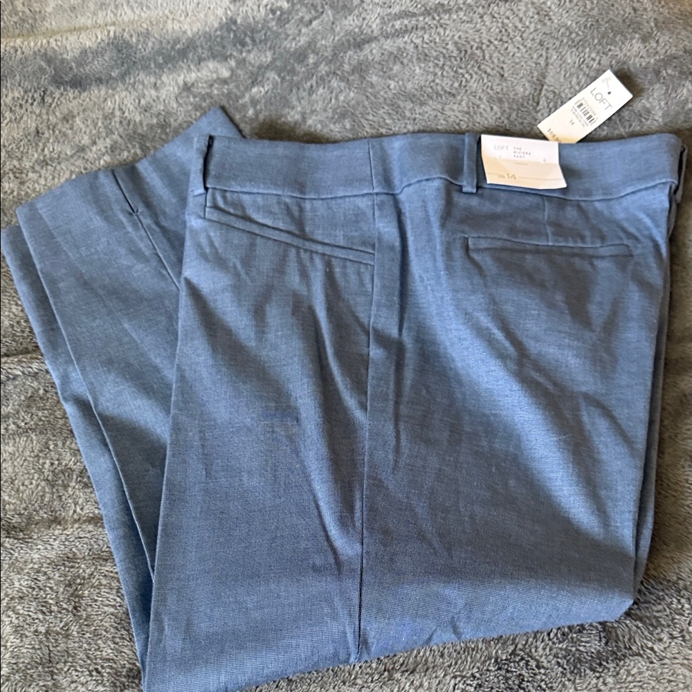 LOFT Women's Blue Capris